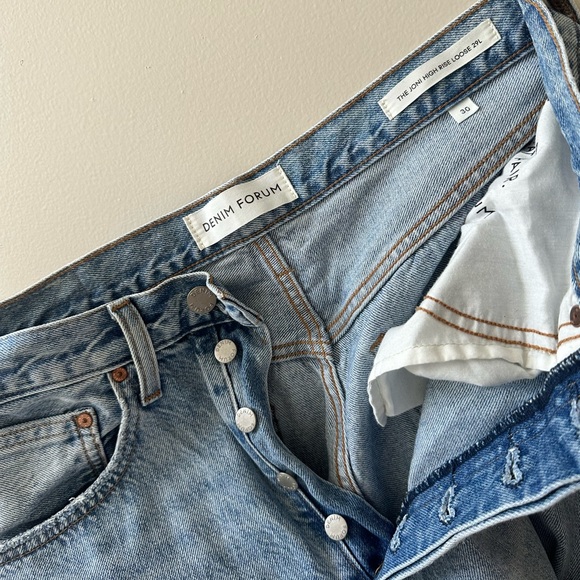 Aritzia Denim Forum Joni High Rise Loose - Picture 3 of 4